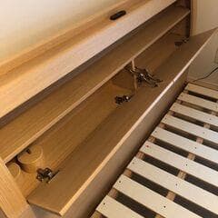 【福岡市限定】ダブルベッドフレーム ニトリ ベッドフレーム