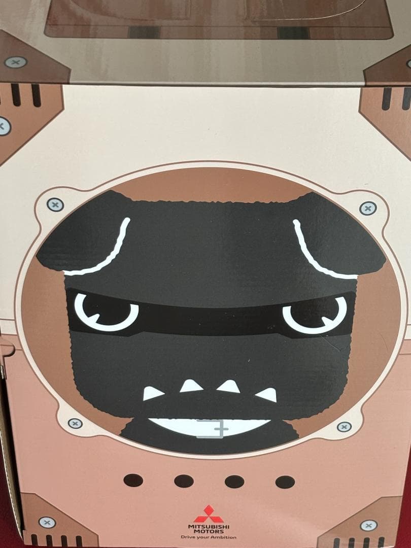 ★かわいいDELICA MINI　デリ丸　黒　ぬいぐるみ 本体