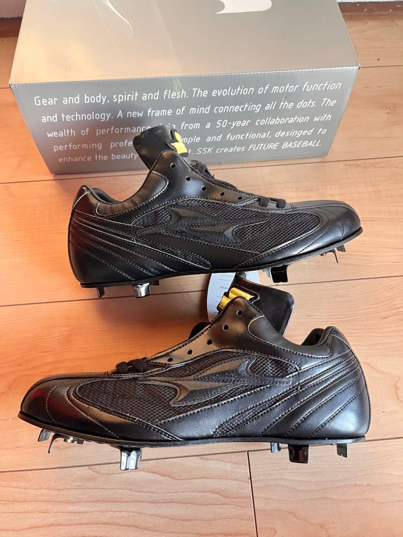 SSK 野球スパイク 26.5革底 スーパーナインMG2 新品 ANM0160