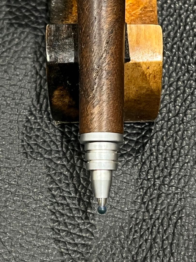 まさみつ　S20ボールペン 神代欅+ノックボタン