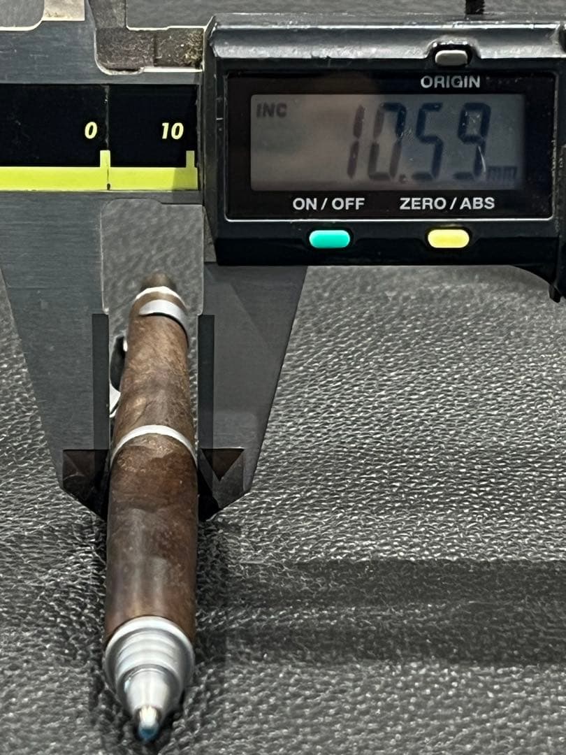 まさみつ　S20ボールペン 神代欅+ノックボタン