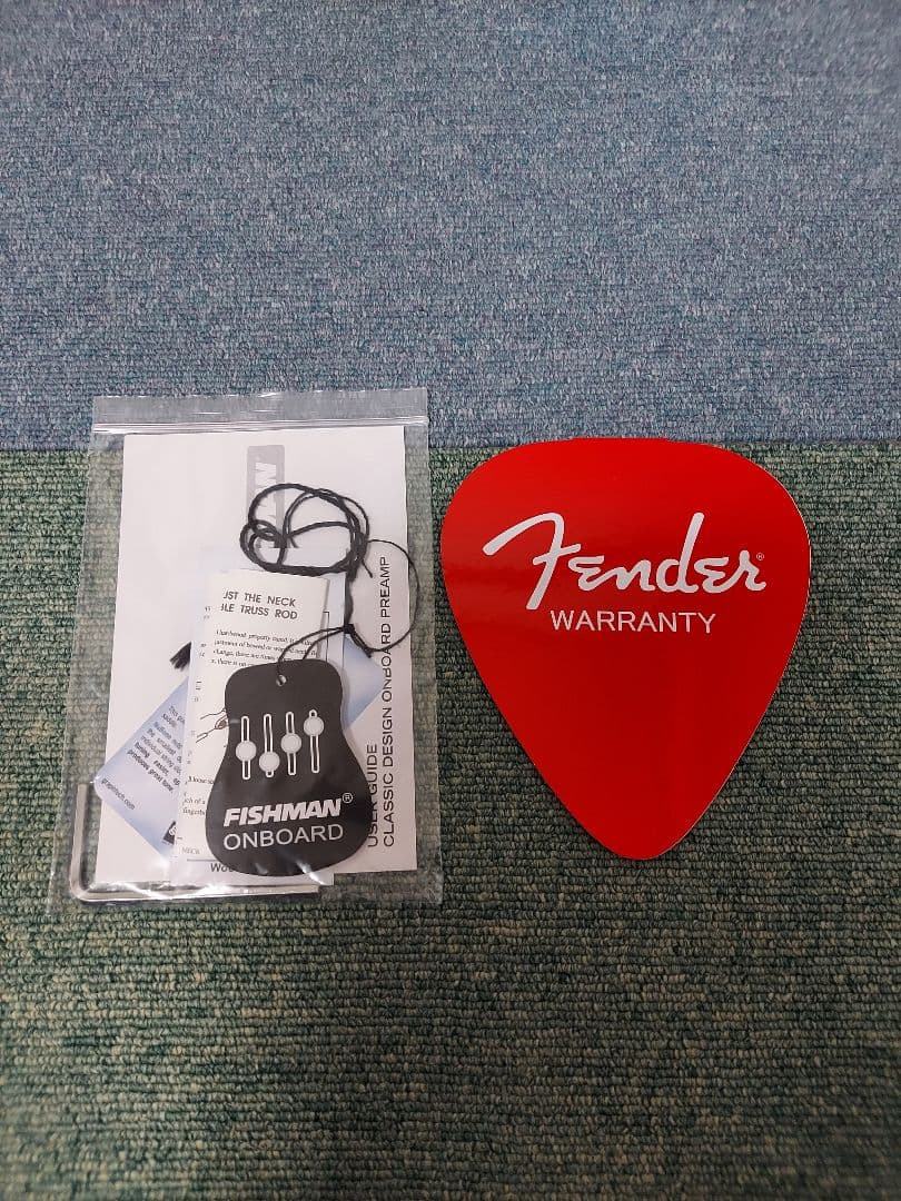 新品同様　フェンダー　エレアコ　専用ソフトケース付き　極上コンディション