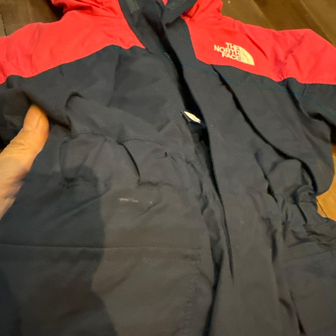 美品　ノースフェイス　スキーウェア　キッズ　100 女の子　つなぎ