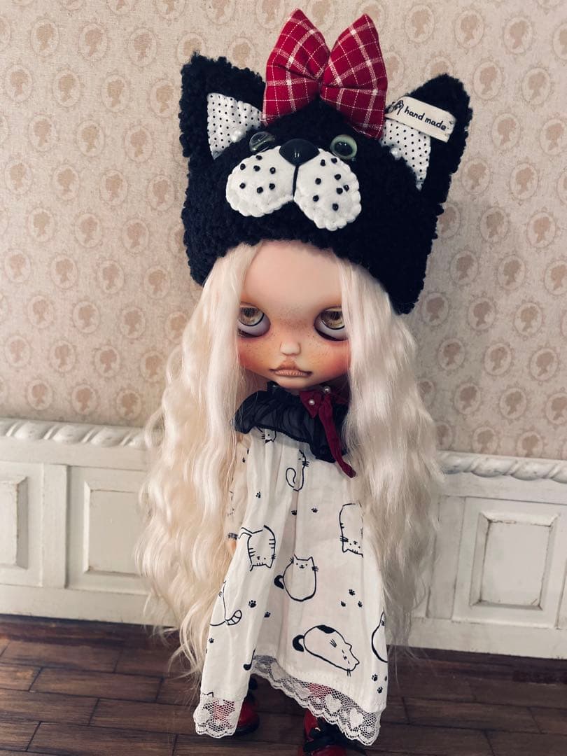 カスタム アイシードール 頭皮付きモヘア アウトフィット付属