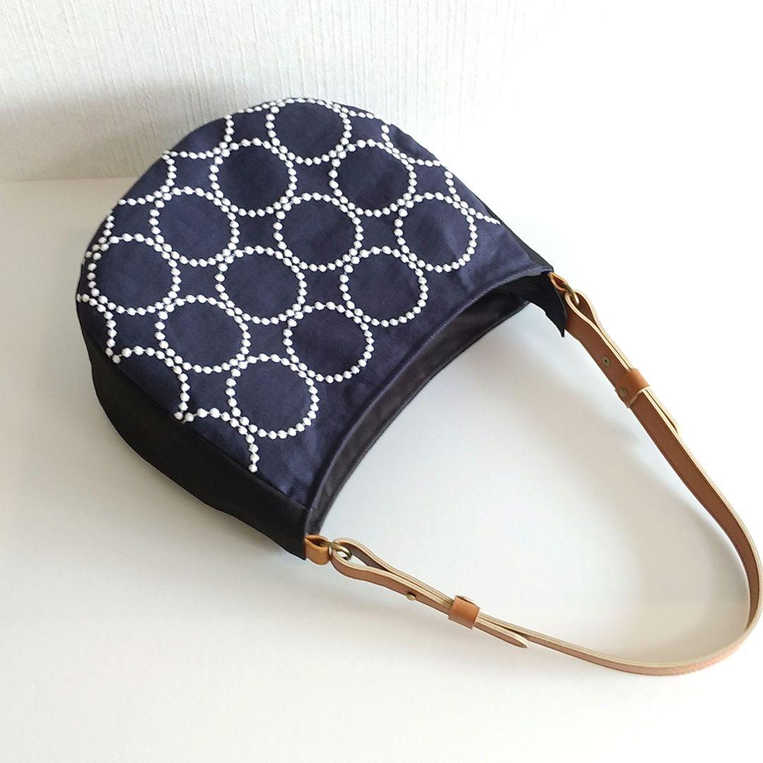 ミナペルホネン 最新タンバリン ♡ まるいショルダーバッグ / ハンドメイド