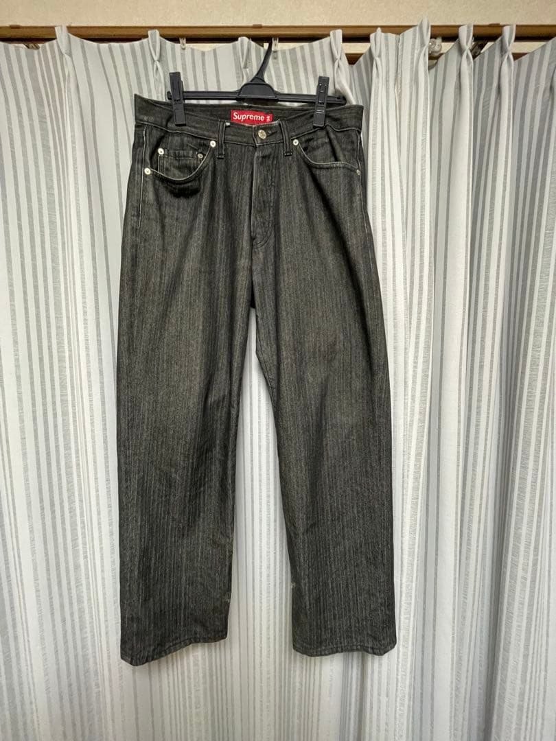 パンツ 34 Supreme black denim pants