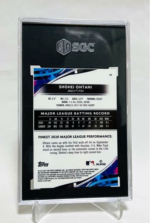 大谷翔平 Finest Shohei Ohtani REFRACTOR /175