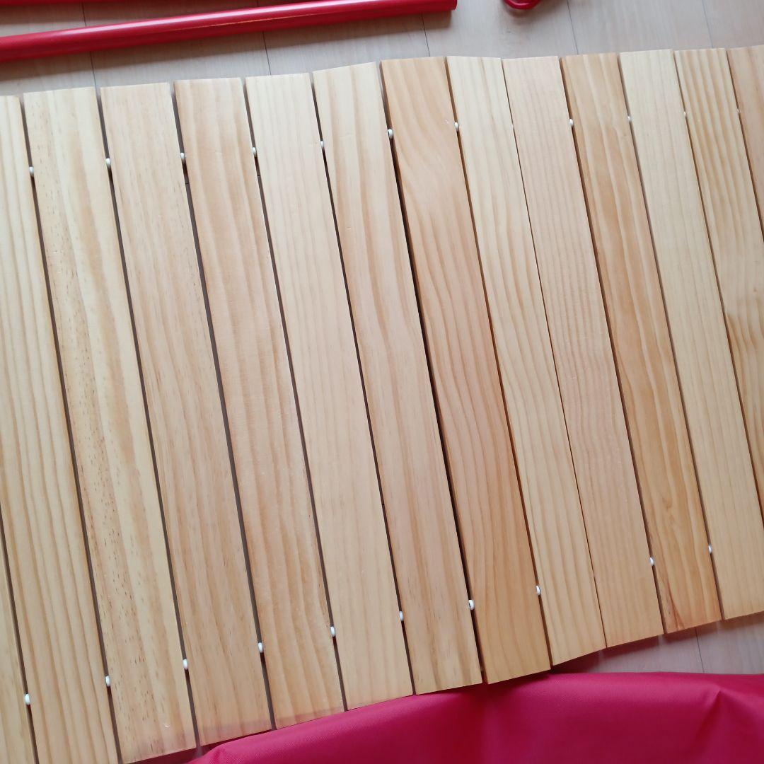 【美品】Coleman(コールマン) アウトドアワゴンウッドロールテーブル