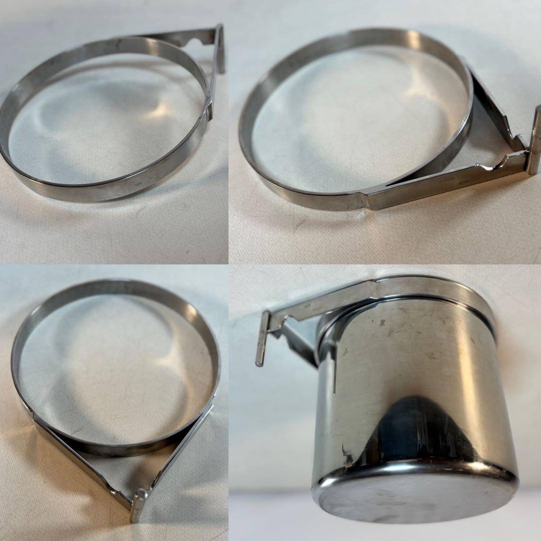 ヒラタニ 回診車 ステンレスワゴン 2段 両開引出し2杯 自在キャスター