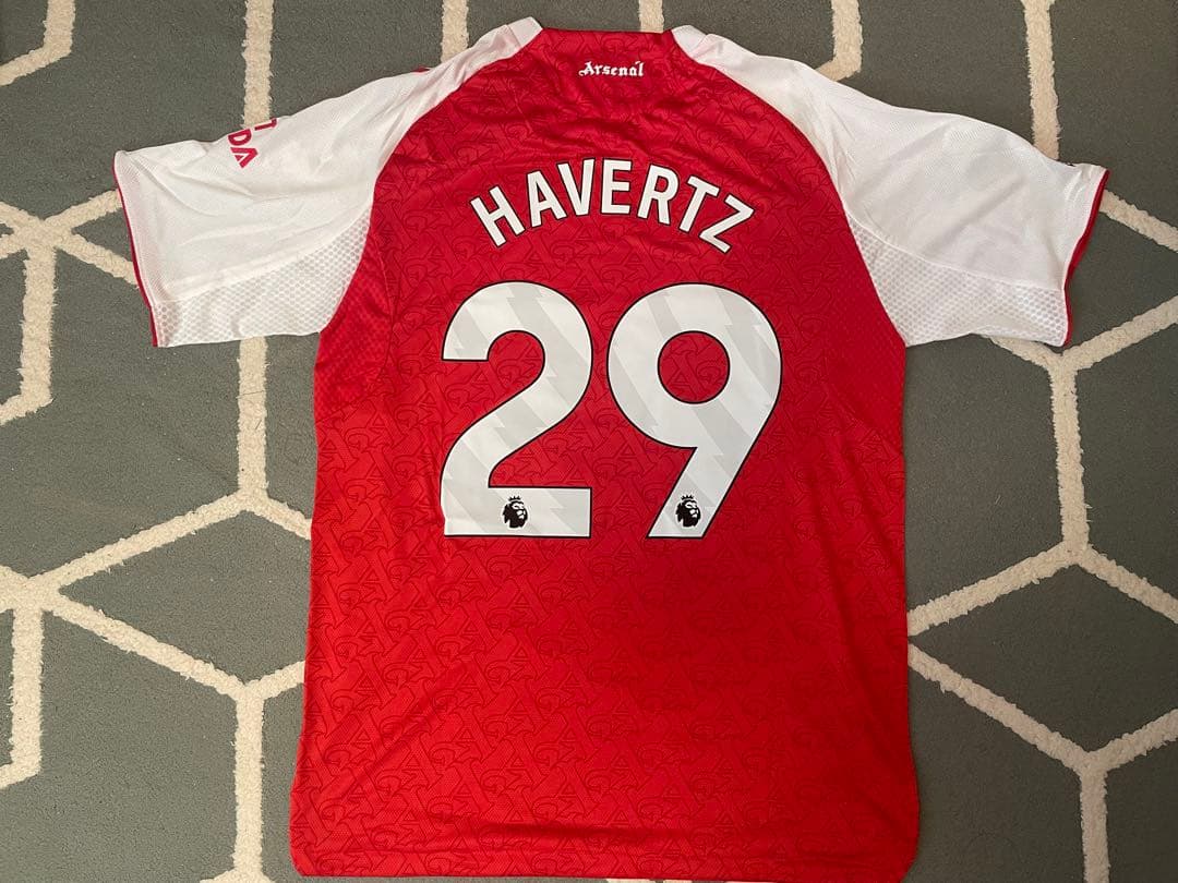 【新品タグ付き】25-26アーセナル Havertz 29番シャツ