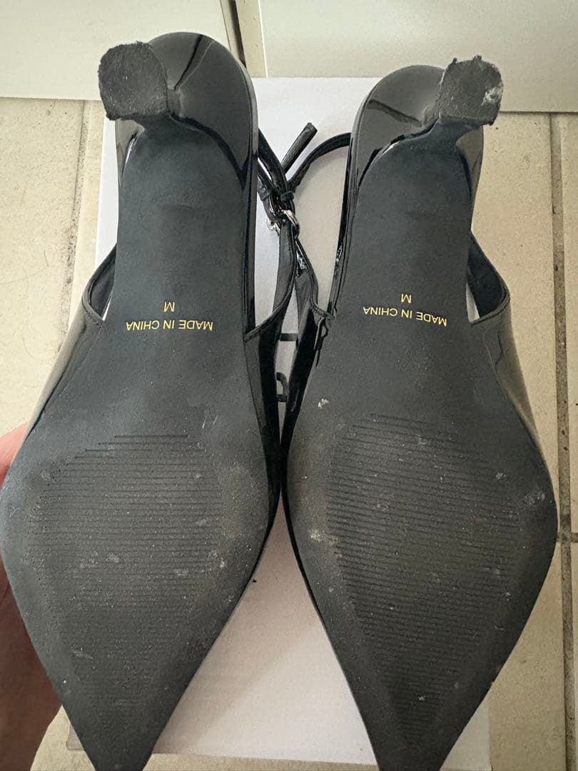 SLY スライ　パンプス　MICHIXSLY POINTED サンダル　Mサイズ