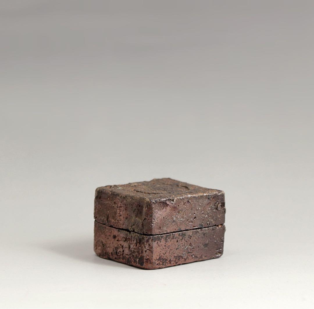 伊賀 切餅 香合 茶道具 茶室 古美術 古道具 アンティーク