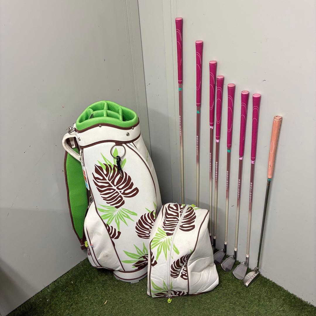 レディースゴルフクラブセット【PARADISO】【GOLDEN BEAR】★