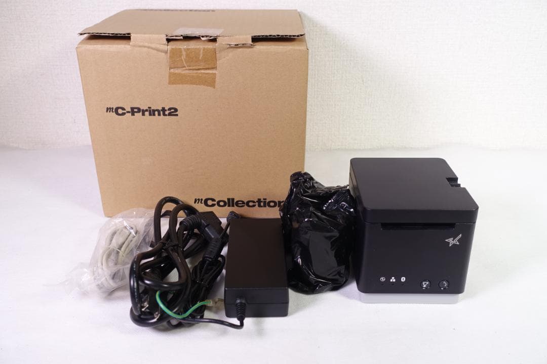 【美品】スター精密 サーマルプリンター mC-Print2 MCP21LB BK