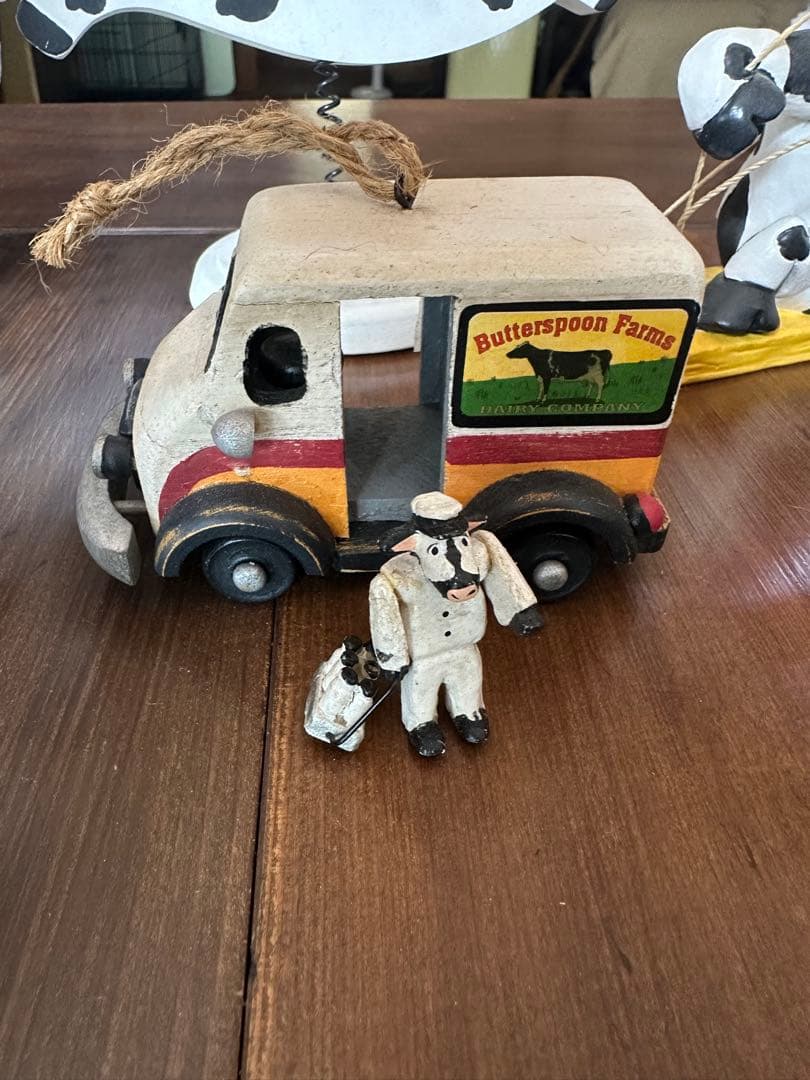 牛のミニチュアフィギュアセット