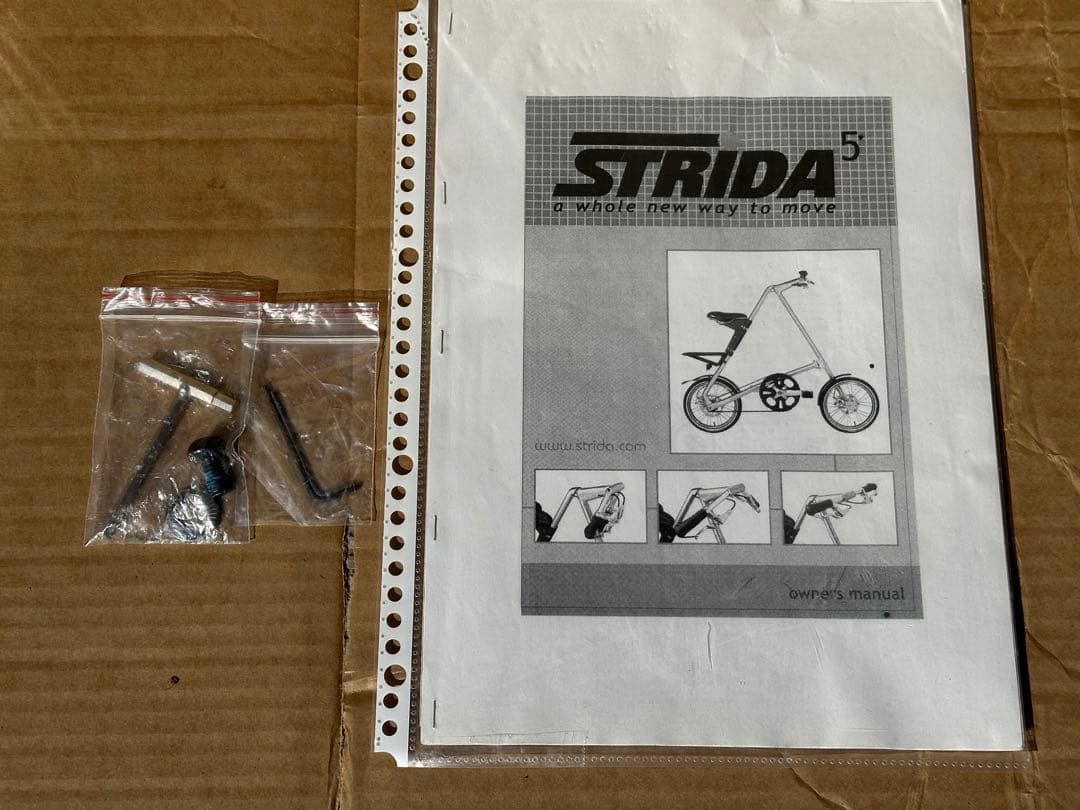 折りたたみ自転車 ストライダ 「STRiDA LT」 レッド 16インチ