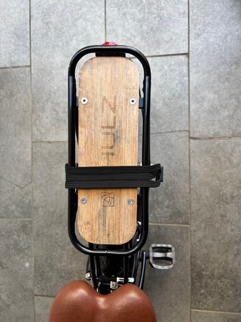 SHULZ Bubble 20 ブラック　ベルトドライブ　キッズ自転車 かご付