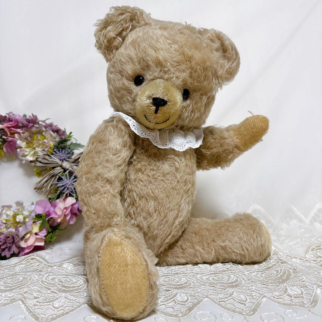 ぽぽ 様✨レア✨❤️にっこり可愛いアンティークベア❤️