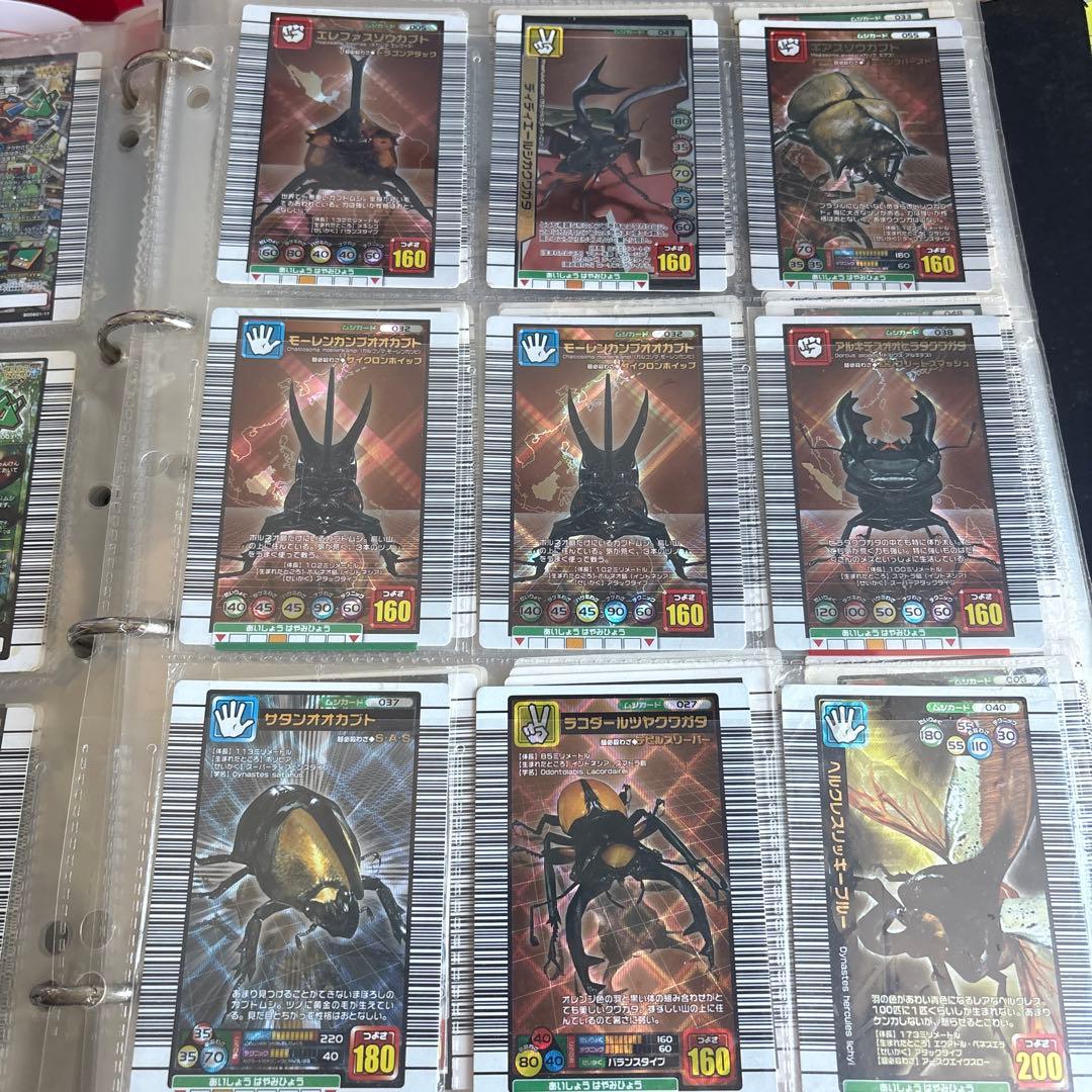 ムシキングトレーディングカードセット300枚程度