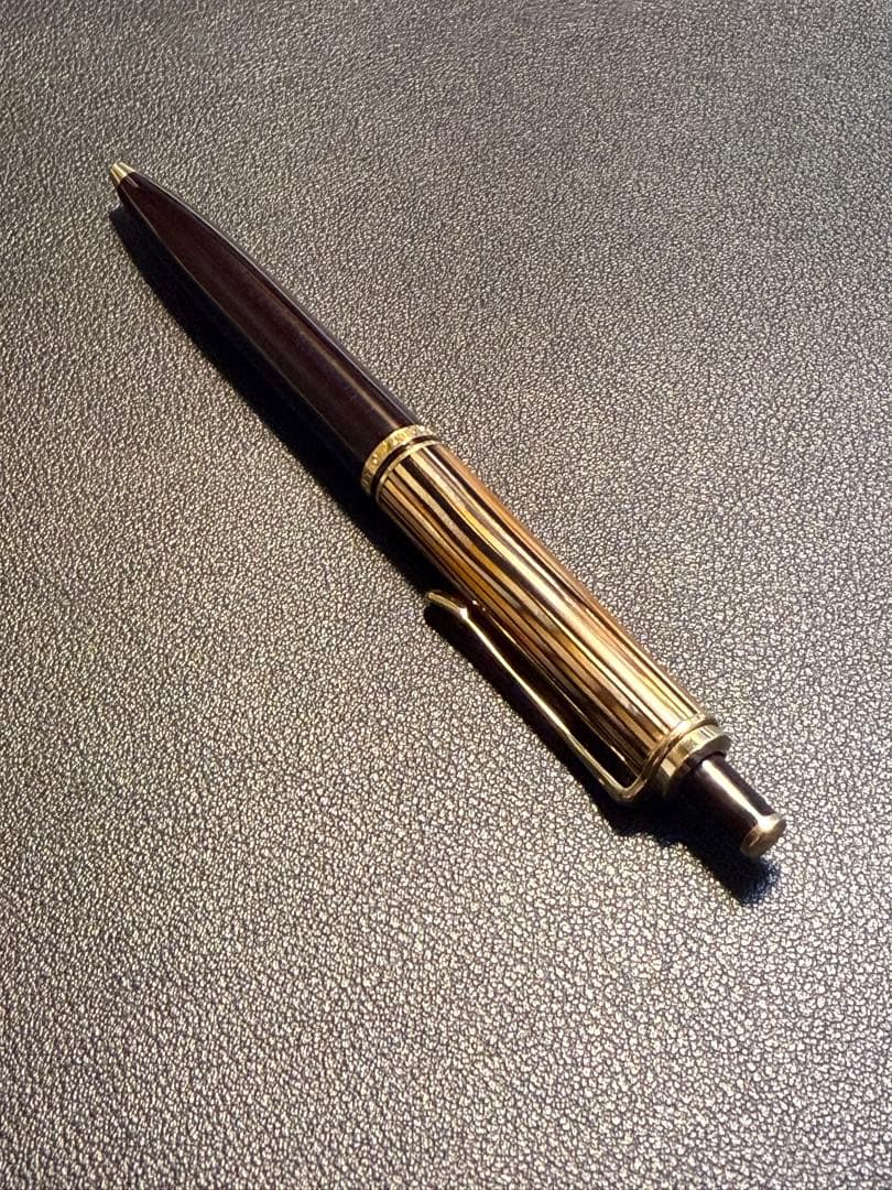ペリカン　スーべレーン　K405 ボールペン茶縞