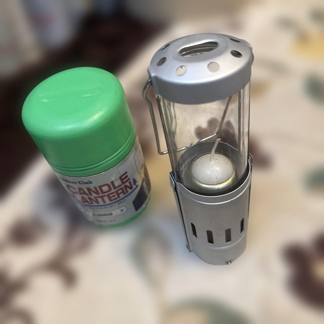 エバニュー　キャンドルランタン　専用ケース付き