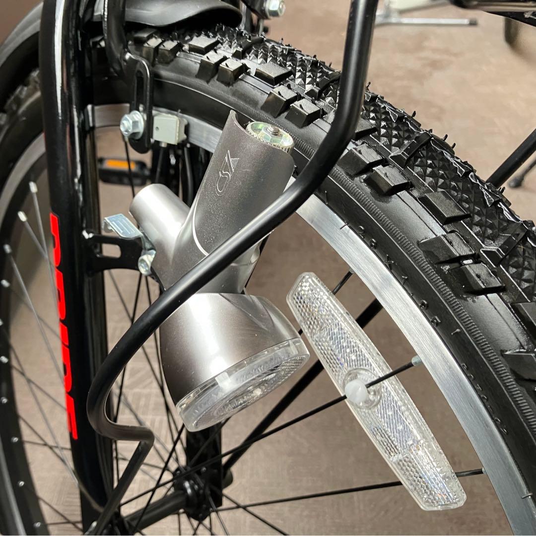 極美品、乗車3回、走行1キロ未満　ほぼ新車自転車 ドライド S3 奈良〜関西渡し