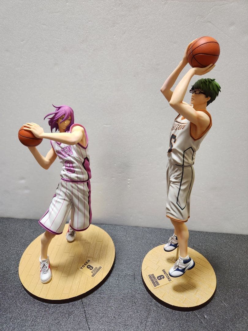 黒子のバスケ　メガハウス　黒子　赤司　青峰　緑間　紫原リペイント　リタッチ完成品