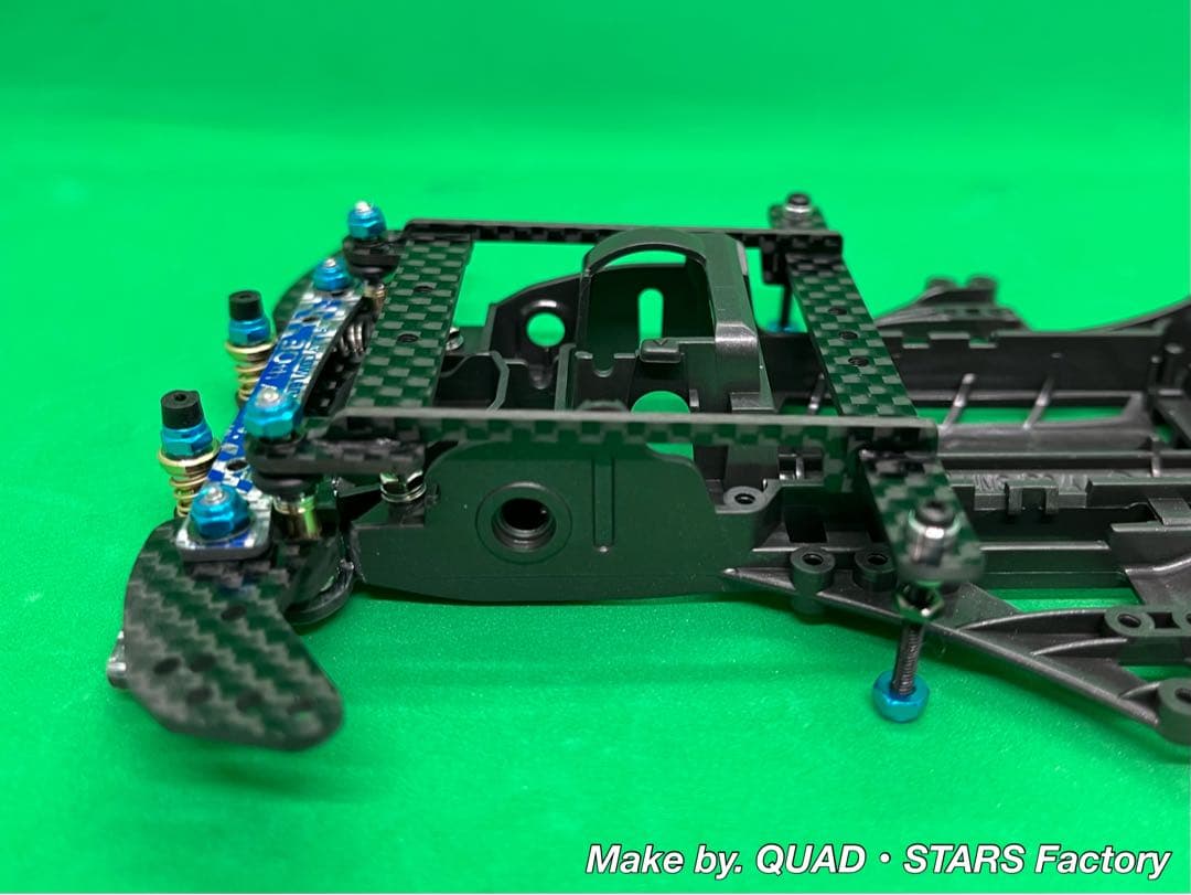 【ミニ四駆・FM-A用】2軸ATピボットバンパー＋フロント提灯【30周年】