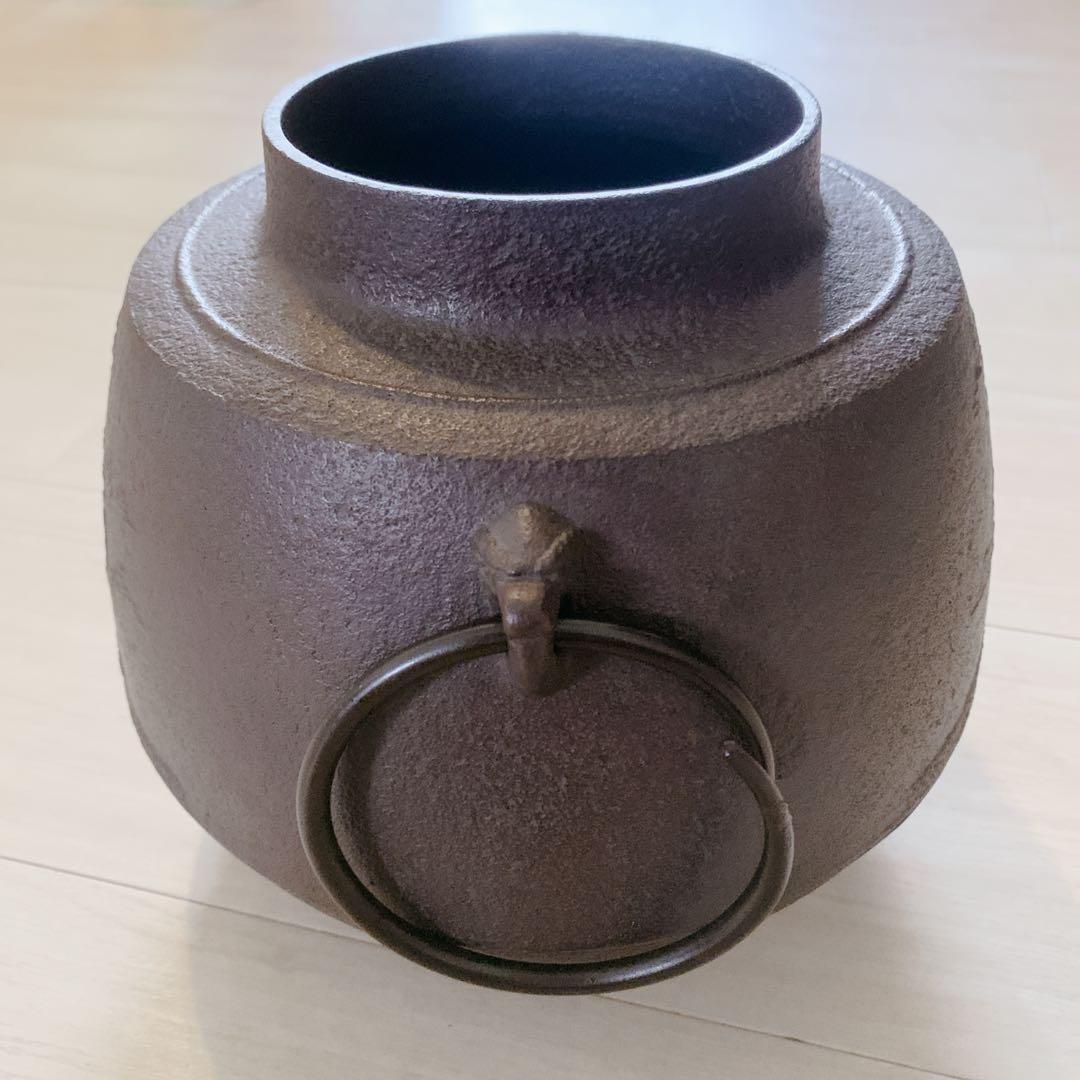 釜師 佐藤 清光 立口浜松 肩衛釜