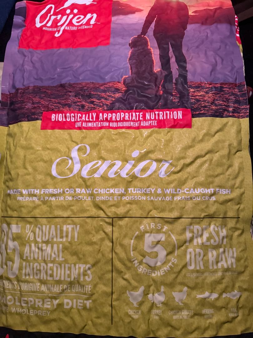 ラスト！originオリジン シニア11.4kg送料無料