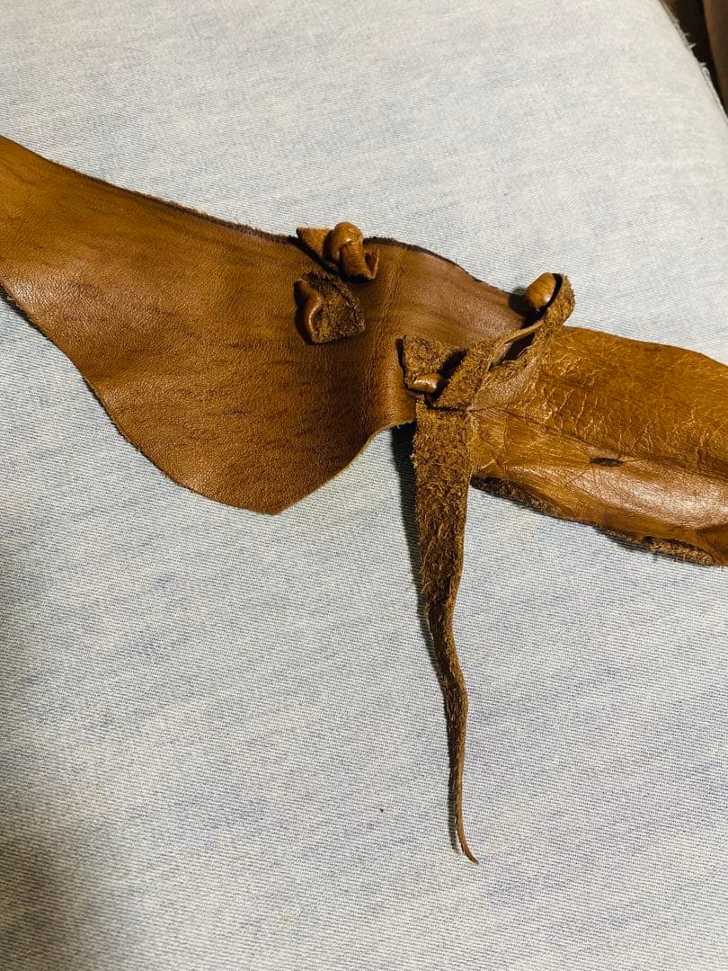 本革 レザー ブラウン ウエストポーチ ヒップバッグ ボヘミアン ギャル 海外