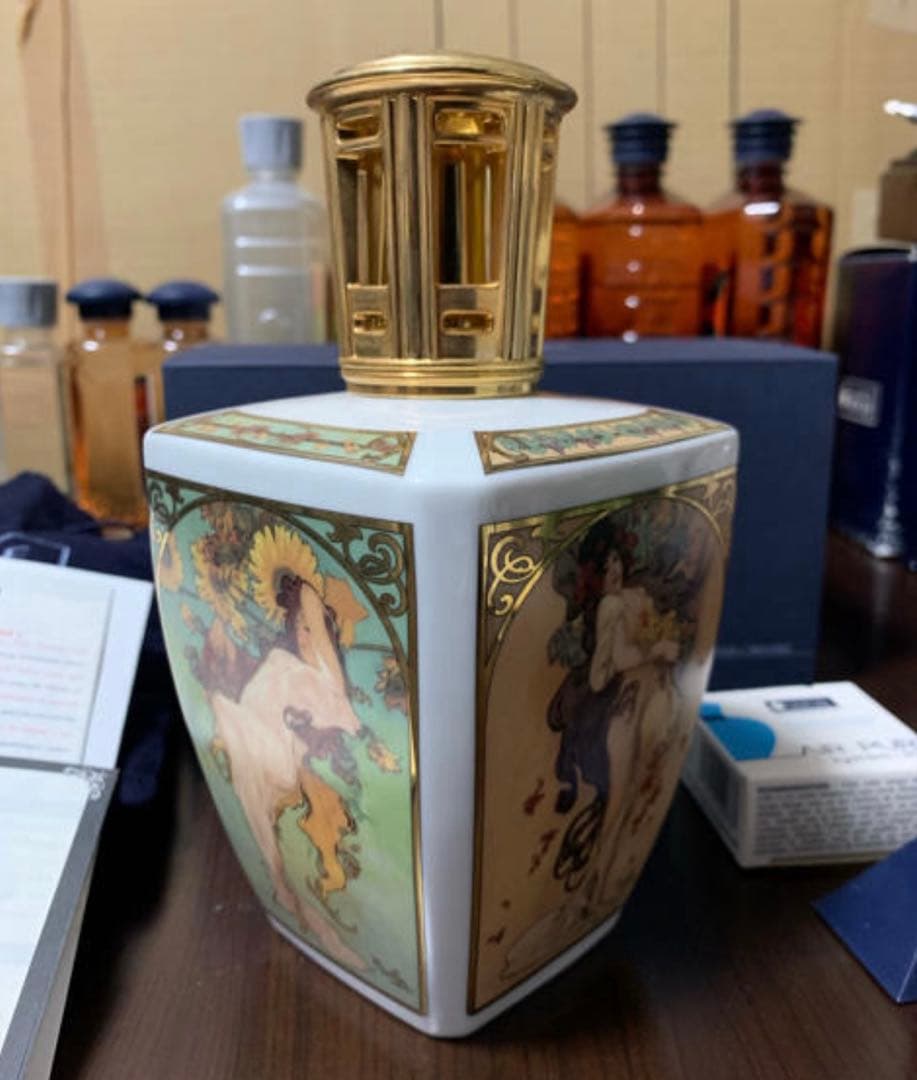 【LANPE BERGER】ランプベルジェ ミュシャ 4シーズン