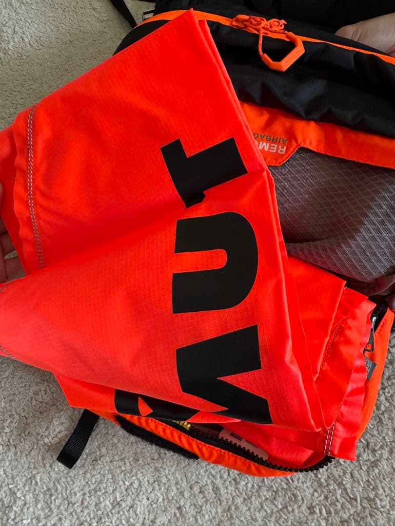 Mammoth AIRBAG TECHNO 3.0 バックパック 黒/オレンジ