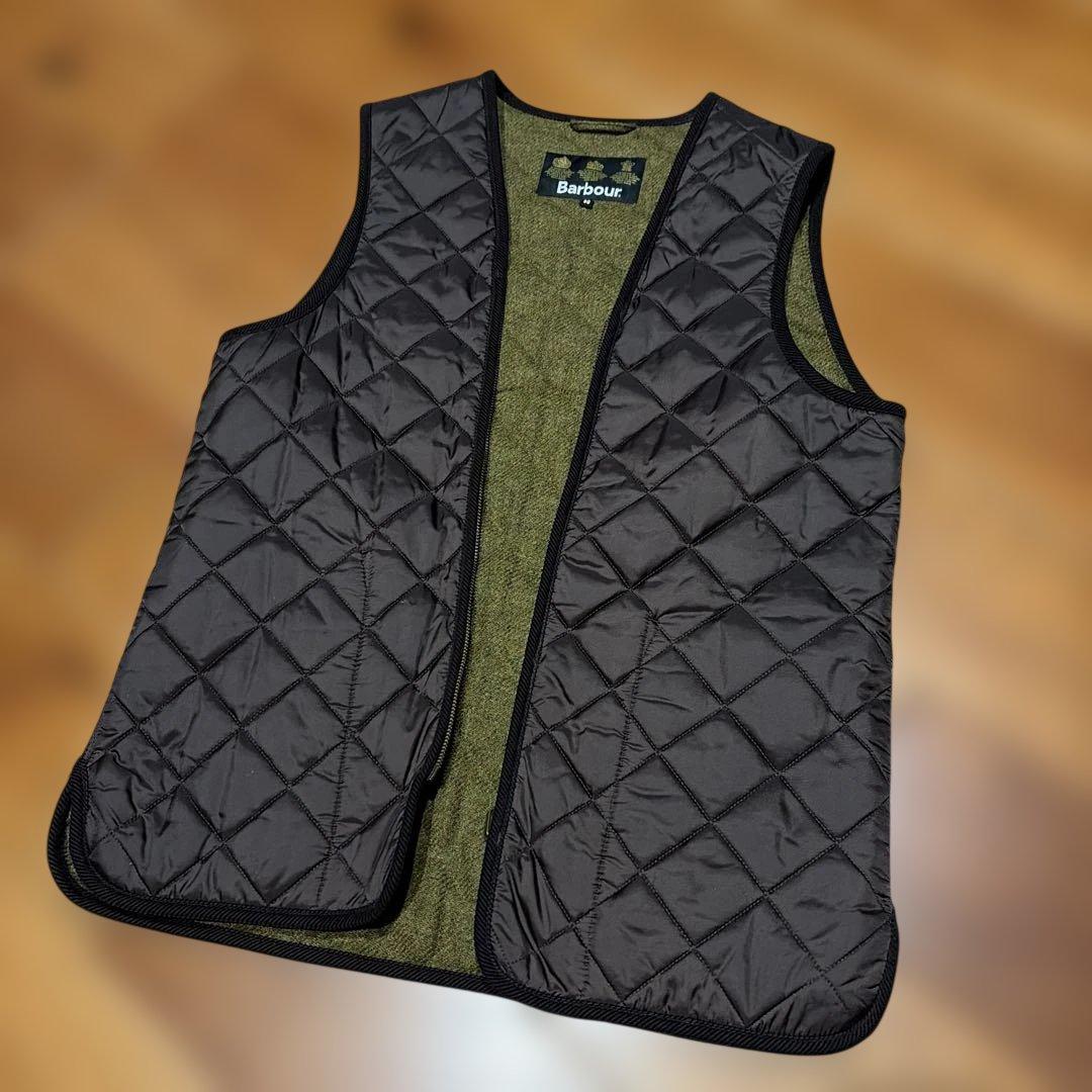 Barbour キルティングライナー 38