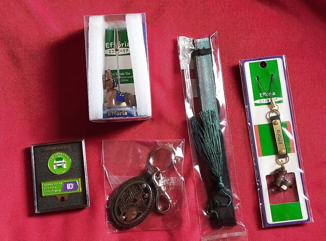 ◆　競馬　JRA　◆　エフフォーリア　◆　ゴルフマーカー　他◆グッズ５種類セット