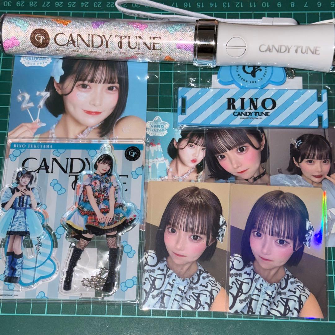 CANDYTUNE 福山梨乃 ペンラ アクスタ トレカ