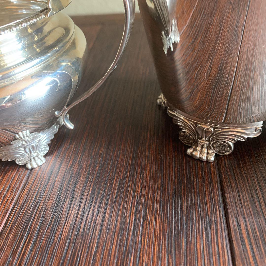 純銀　ティーセット　ティーポット　シルバー　イギリス　英国　1935年