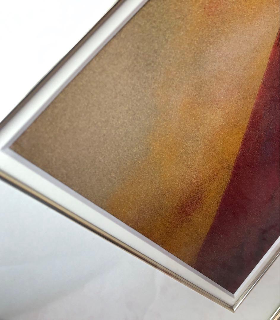 富士山 輪島塗 絵画 金属フレーム付き