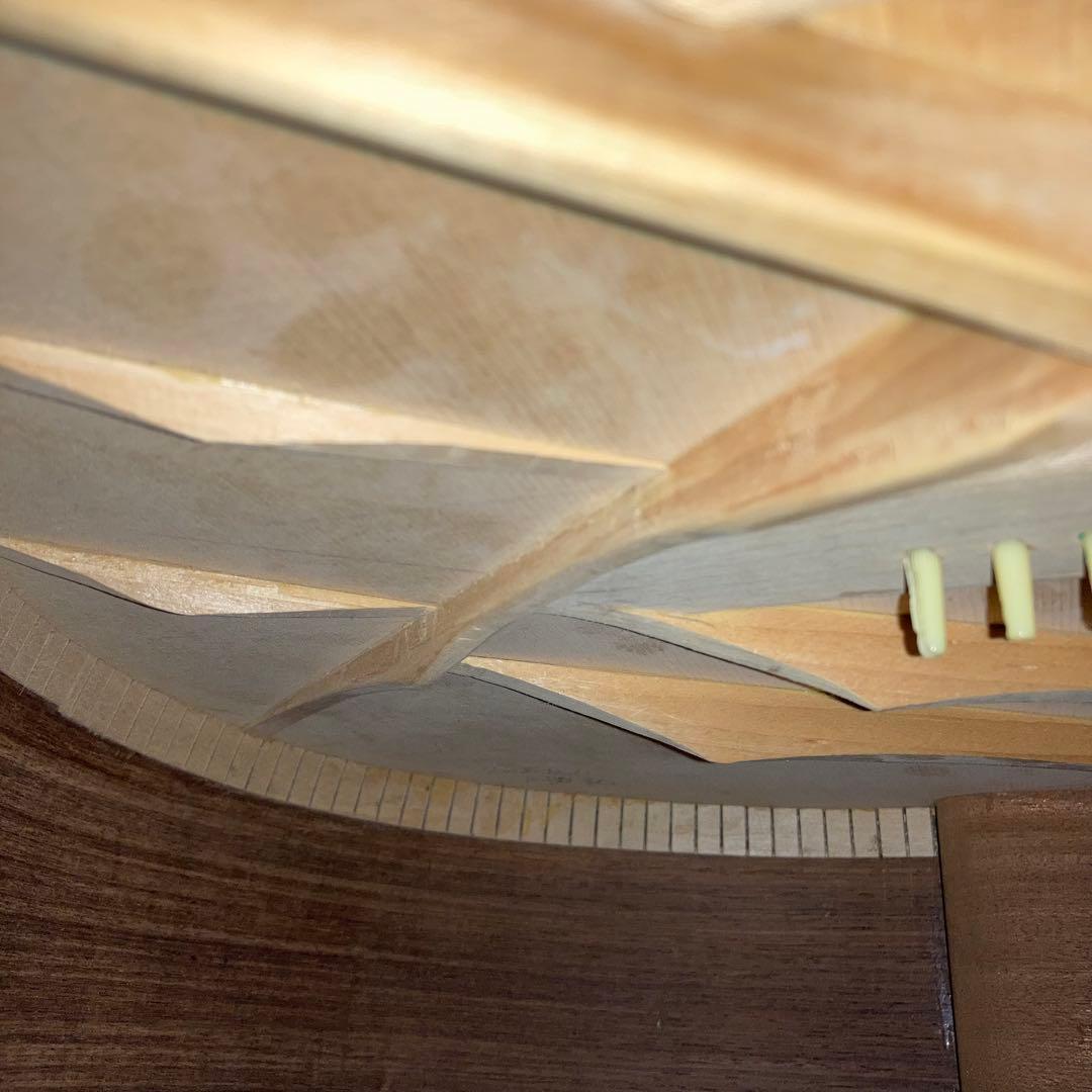 ド*ラ様 ハンドメイドギター　アマゾンローズウッド　ニューハカランダ　ジャンク