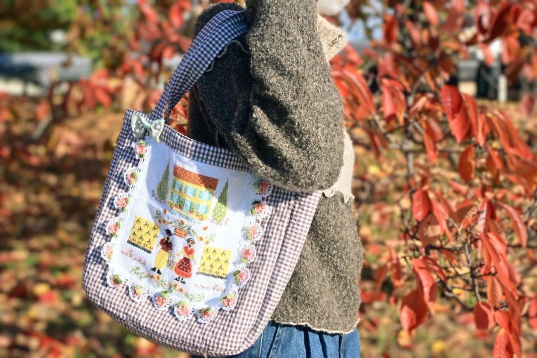 marydoll 刺繍トートバッグ