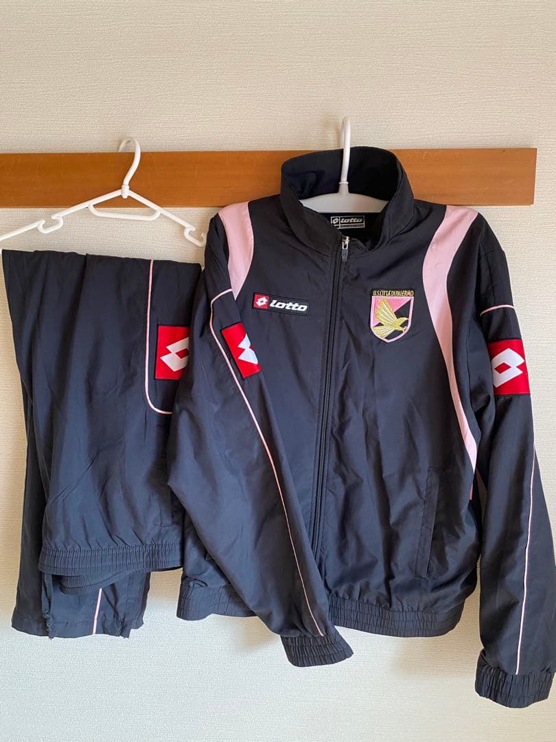 Lotto セリエA パレルモFC ウーブンジャケット 上下