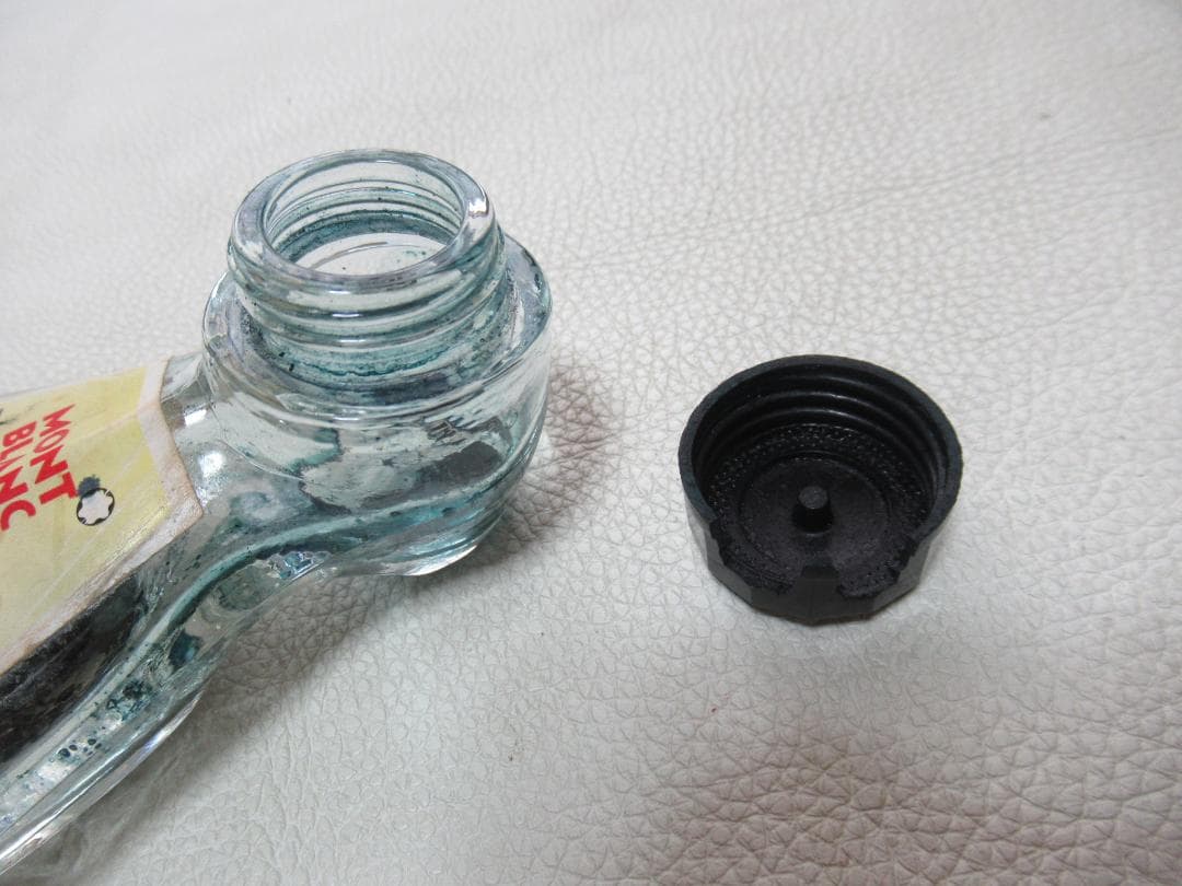 希少 1960～1970年代共箱付◆モンブラン 靴型 インク空瓶 2oz 2種類