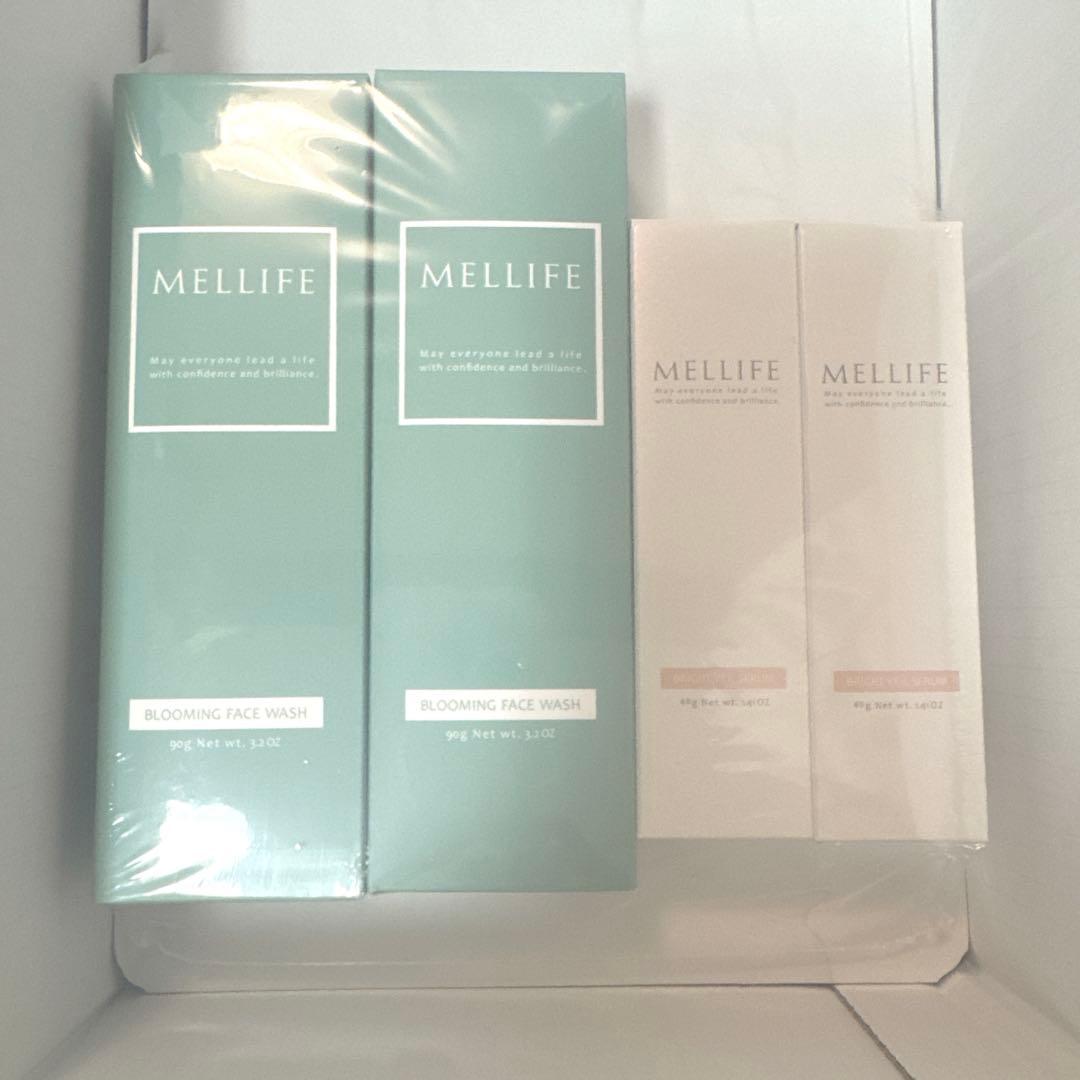 メルフBLOOMING FACE WASH BRIGHT VEIL SERUM