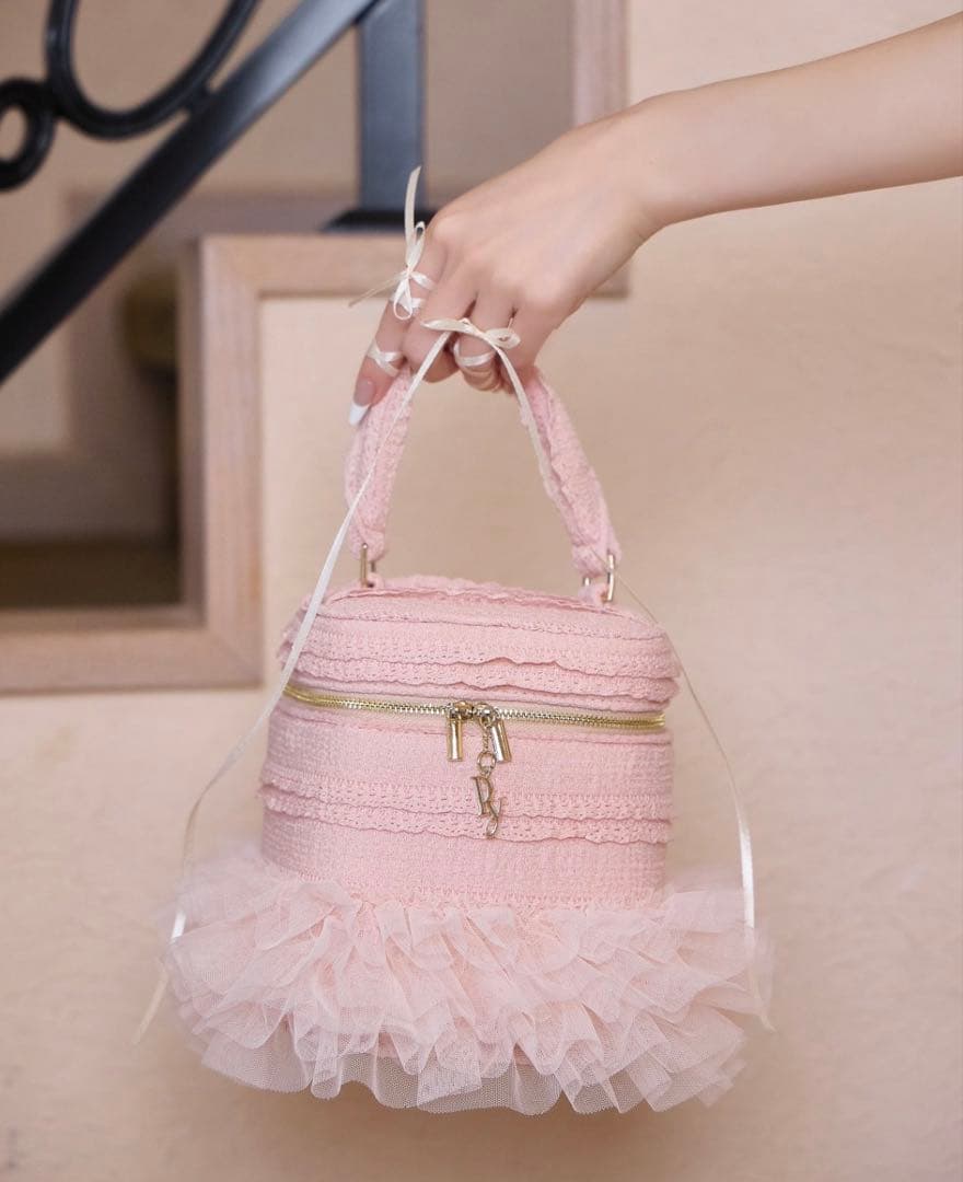 バッグ Peony minette holiday cake vanity bag