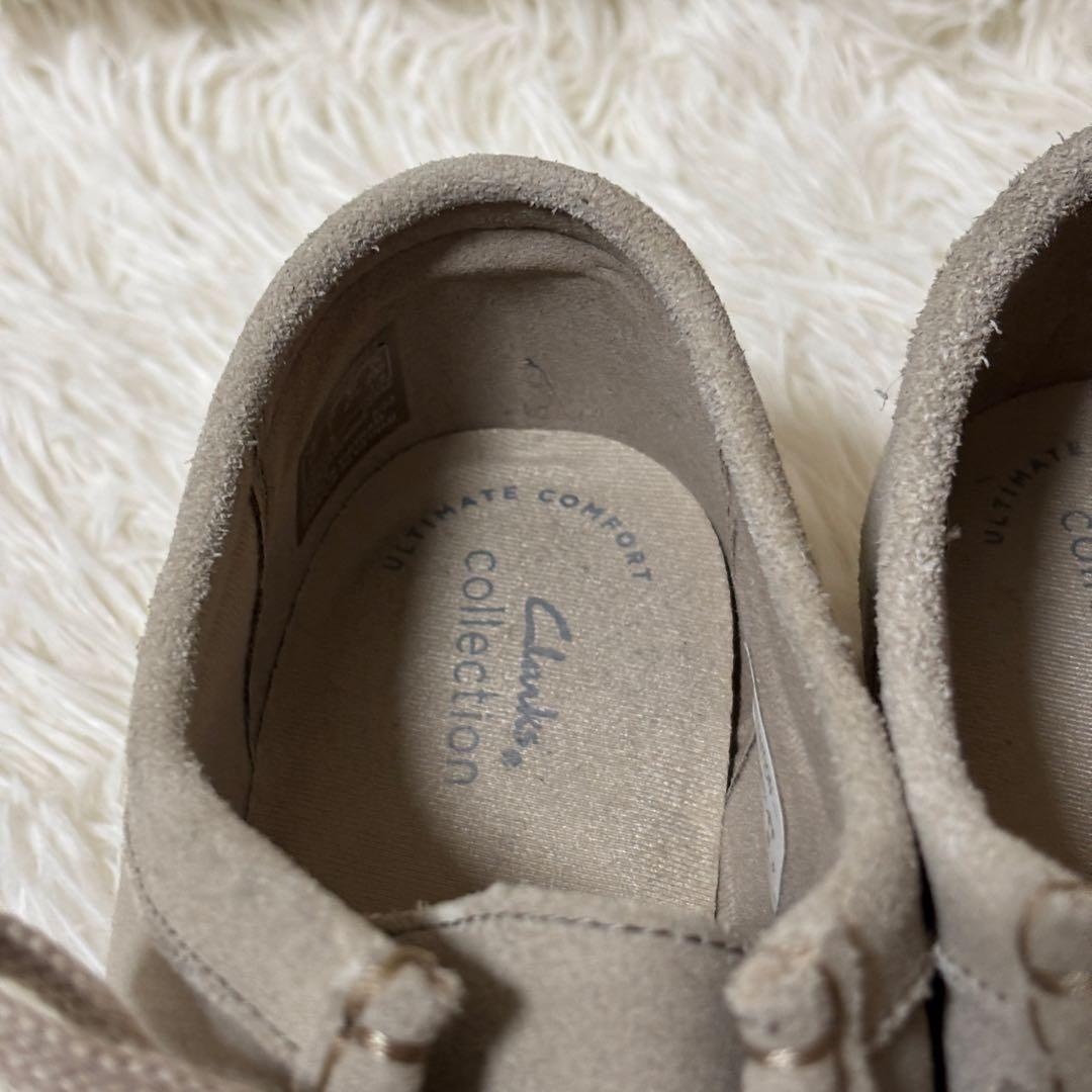 【極美品】clarks クラークス　ワラビー　チャッカブーツ　23.5