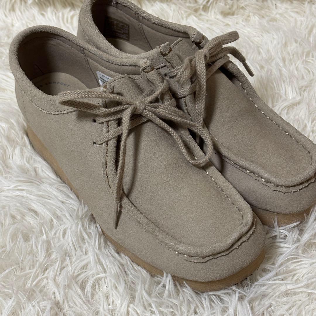 【極美品】clarks クラークス　ワラビー　チャッカブーツ　23.5