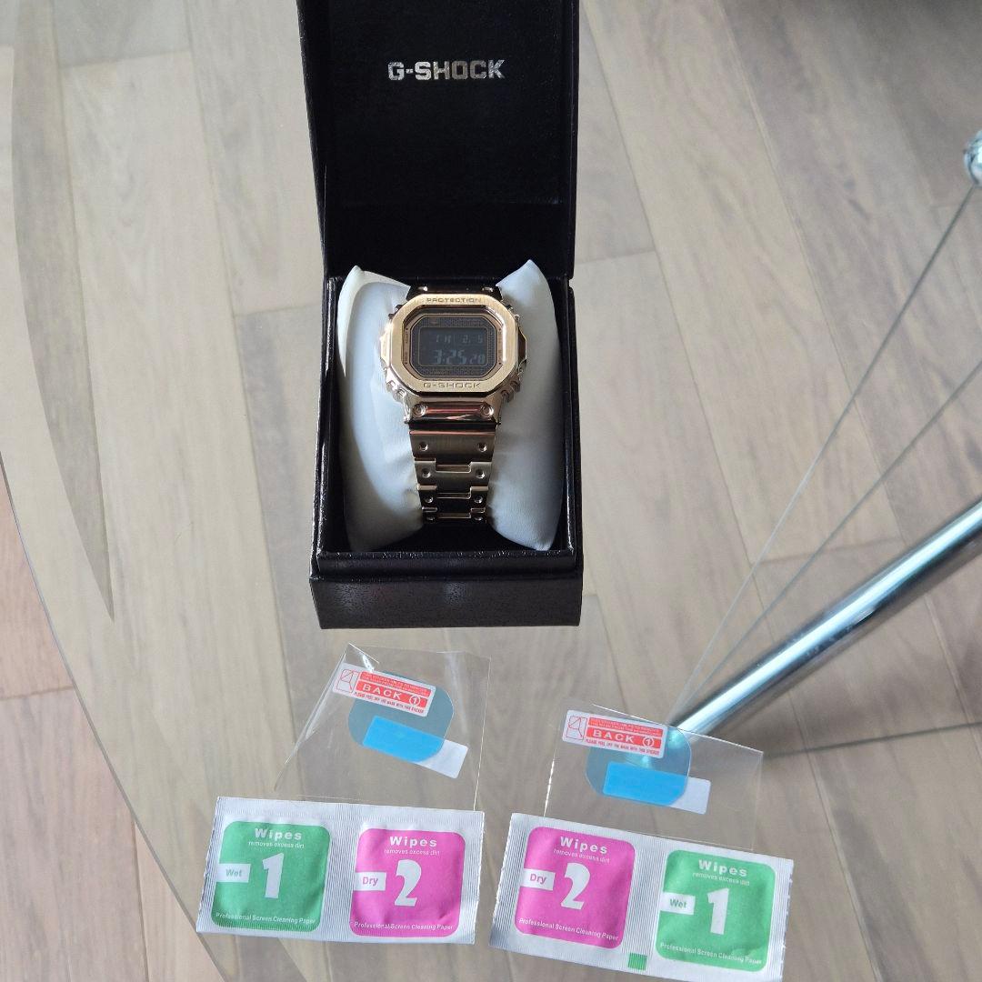 超美品　カシオ G-SHOCK フルメタル GMW-B5000GD