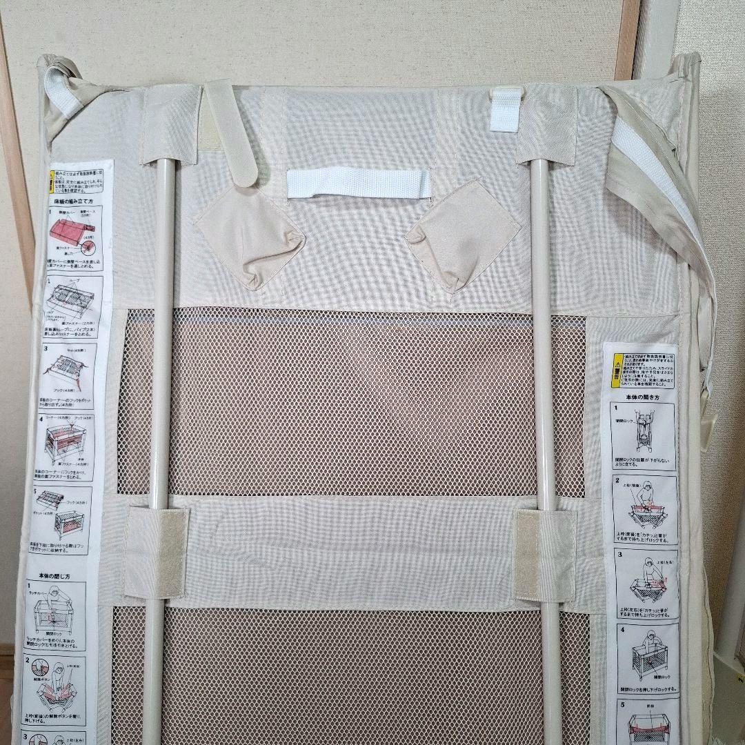 【送料無料】Aprica アップリカ ベビーベッド ココネルエアー ミルク WH