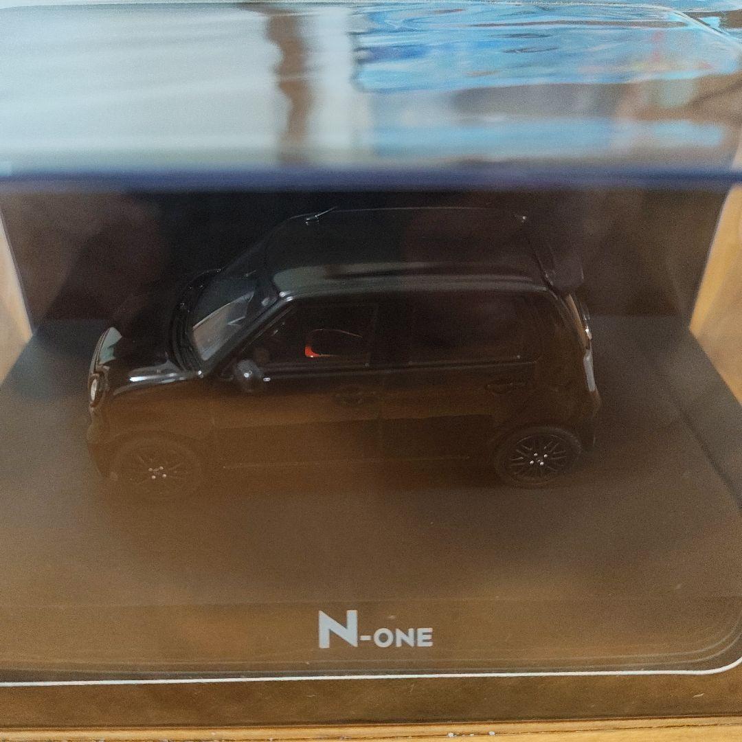 ホビージャパン 1/43 ホンダ N-ONE RS クリスタルブラックパール 黒