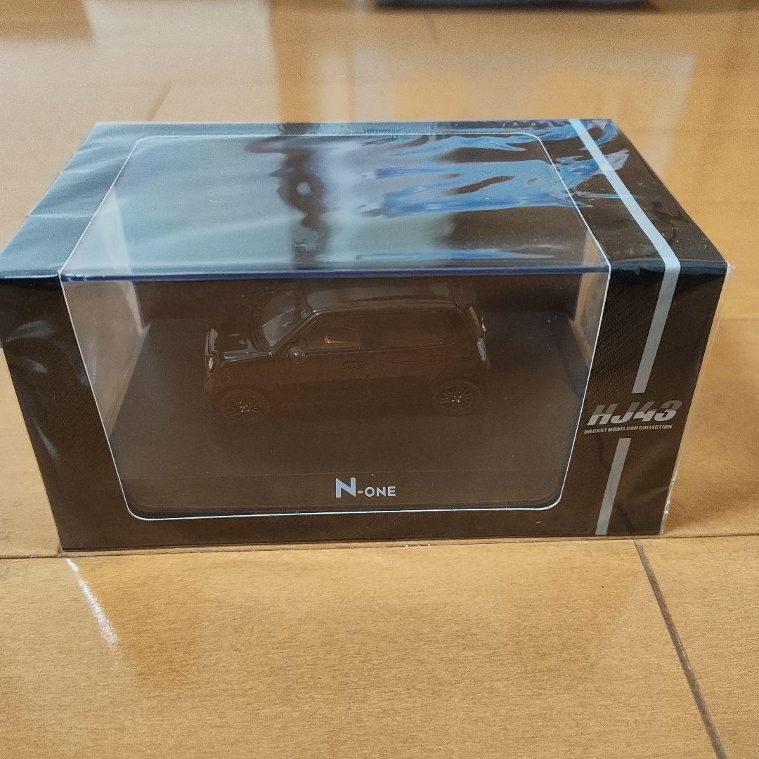 ホビージャパン 1/43 ホンダ N-ONE RS クリスタルブラックパール 黒